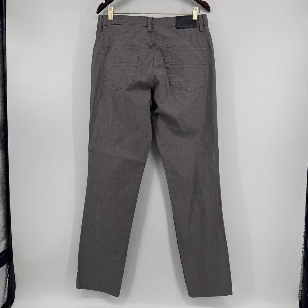 English Laundry Brixton Mens 32x34 Charcoal Grey Textured 5-Pocket Pants 1119710